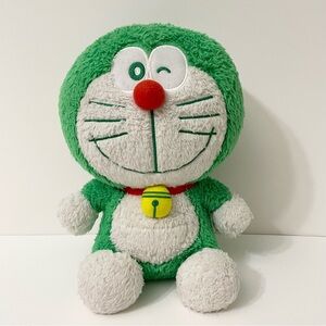 Uniqlo Doreamon Green Plush Stuffed Animal